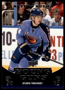 2010-11 Upper Deck Young Guns Arturs Kulda Atlanta Thrashers #204 R46