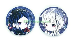 Set di 2 Bungou cani randagi anime 2,3 pollici spilla distintivo Akutagawa, Atsushi Nakajima - Foto 1 di 2