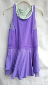 Ivivva Lululemon Size 12 Purple Racerback Tennis Dance Beach Girls Dress - Picture 1 of 11