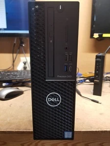Dell Precision 3431 SFF i5-9500 3.00Ghz 8GB RAM 256GB M.2 SSD + 1TB HDD Win 11 - Picture 1 of 5