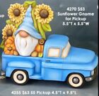 Clay Magic - Prêt à peindre - Camion 4102 avec 4270 gnome tournesol - Retour de camion