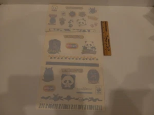 Vintage Eis am Stiel Marke Tatoos - Lot von 3 Blättern - 2001 - Bild 1 von 5