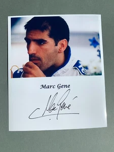 MARC GENE Formel-1-Fahrer signed Foto 10,5x12,5 Autogramm - Picture 1 of 1