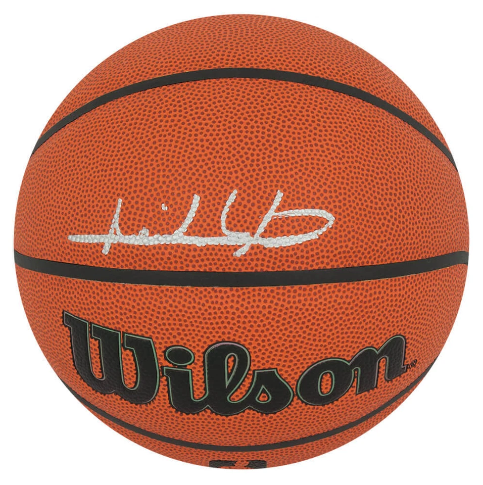 Baloncesto NBA Wilson firmado por Isiah Thomas interior/exterior - (certificado de autenticidad JSA) Foto 1 de 1