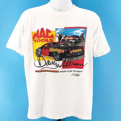 1992 Davey Allison Mac Tools Havoline tshirt Cover