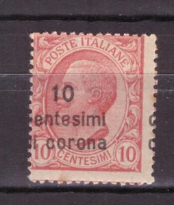 BRIEFMARKEN Trient und Triest 1919 überdruckt 10 c. auf 10 MNH * Sorte UNI4 ° - Bild 1 von 1