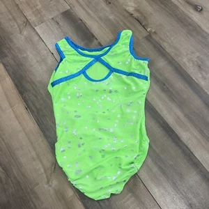 Jam Wear Leo’s Girls Large Metallic Holograms/ Highlighter Green - Picture 1 of 5