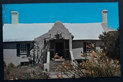 Undated Bermuda Postcard-The Old Rectory Unused No Stamp - Изображение 1 из 2