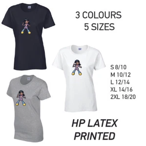 Sängerin Damen Baumwolle T-Shirt 3 Farben 5 Größen verfügbar bedruckt - Bild 1 von 7
