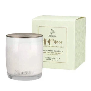 Happiness Lemongrass and Mandarin Soy Candle 400g by Urban Rituelle - Picture 1 of 2