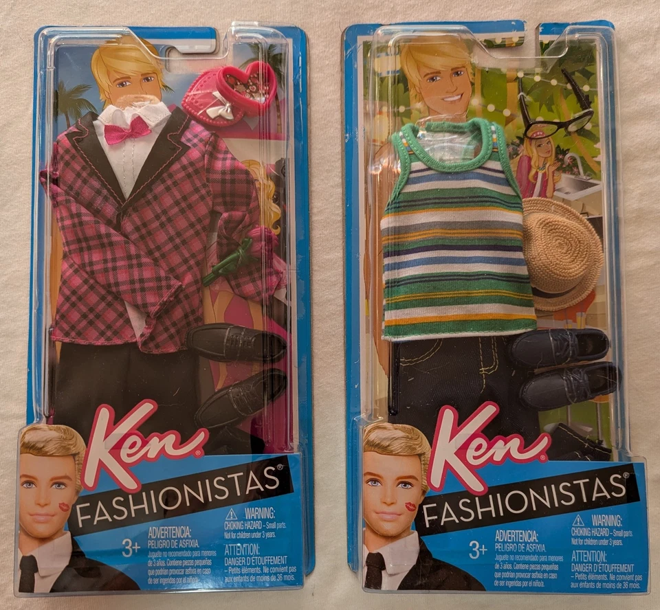 Mattel Ken Clothes FLip Flops 2008 N4872