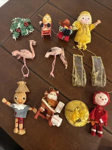 Adornos navideños kitsch vintage como están - Imagen 1 de 15