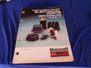 Ford Motocraft Autolite Teilekatalog Buch 1973 - Bild 1 von 1