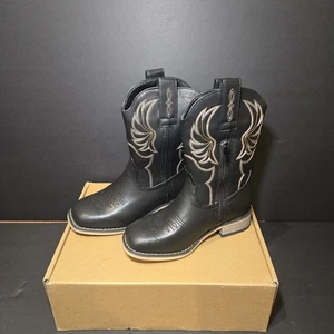 Vodvob Niños Botas Occidentales Bordadas Niños Talla 12 - Imagen 1 de 8