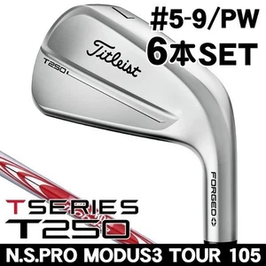 Titleist T250 2025 Iron Set 5-pw / NSPRO MODUS3 TOUR105 S - Picture 1 of 6