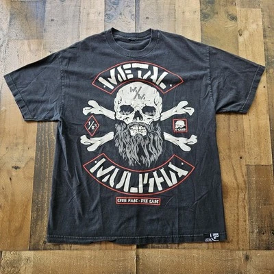 Metal Mulisha 90s Y2K Graphic T-Shirt Motorcross MC 1/2% - Image 1 of 4