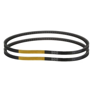 2pcs 3VX280 Cintura a V in Gomma, Bordo Grezzo Cinghia a V Ingranata 41,5" Lunghezza x 0,38" Larghezza - Foto 1 di 5