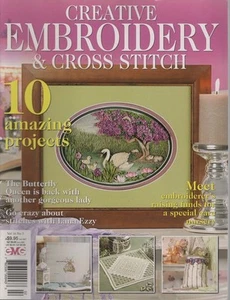 MARILYN STANLEY [EDITOR] Creative Embroidery & Cross Stitch Vol 16 No 3: 10 Amaz - Picture 1 of 1