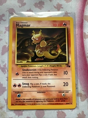 Magmar 39/62 Pokemon Fossil Uncommon Karte - Bild 1 von 4