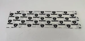 Vintage 1994 90er LA Los Angeles Raiders Team Logo weiß Baumwollstoff - Bild 1 von 5