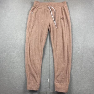 Stio Pants Womens Large Brown Fleece Jogger Drawstring Recycled Polyester Cozy - Picture 1 of 12