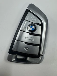 GENUINE BMW 4 BUTTON REMOTE SMART KEY FOB 1 3 5 7 G SERIES X5. TESTED 8717522-01 - Picture 1 of 5