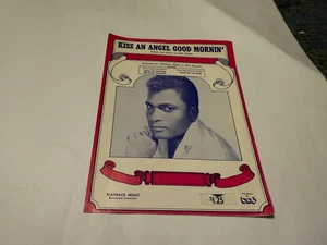 Rare “Kiss An Angel Good Mornin” Sheet Music (1971) Charley Pride - Picture 1 of 1