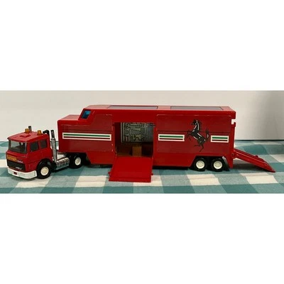 Rare Vintage Matchbox Super Kings K-116 Lorry Ferrari F1 18 Wheeler Transporter  - Image 1 of 4