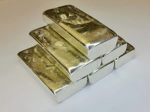 Tin Tinstaafjes 1kg Zuiver tin Sn99,9% Geschikt voor levensmiddelen, Tin gieten - Foto 1 di 1
