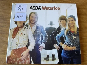 ABBA CD Waterloo Digipak Booklet Polar 549959-2 Europop Eurovision Bonus Tracks - Picture 1 of 8