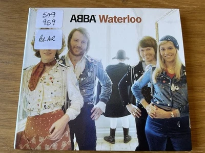 ABBA CD Waterloo Digipak Booklet Polar 549959-2 Europop Eurovision Bonus Tracks - Image 1 of 4