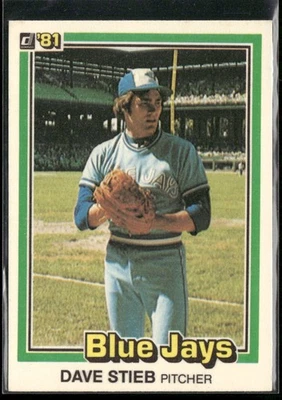 1981 Donruss Dave Stieb #582 Toronto Blue Jays - Image 1 of 2