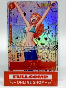 Nami OP01-016 Manga Comic Parallel THE BEST ONE PIECE - One Piece Card Japanese - Picture 1 of 14