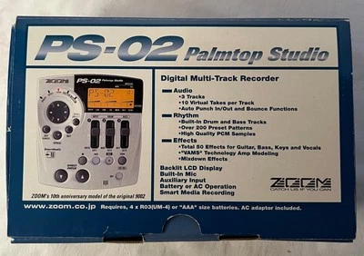 Zoom PS-02 Palmtop Studio, komplett in OVP - Bild 1 von 4