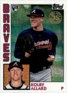 2019 Topps '84 Topps Silver Pack Chrome Series 2 Kolby Allard RC #T84-12 - Picture 1 of 2