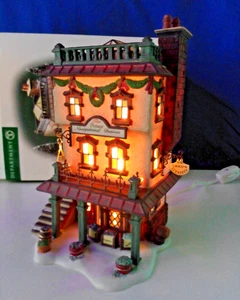 Dickens Village - Leed's Oyster House 1999-2001 Department 56 With Box and Light - Picture 1 of 8