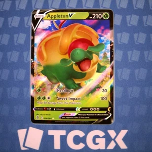 Pokemon - Appletun V - 026/264 - SWSH08: Fusion Strike - Holo - Ultra Rare NM - Picture 1 of 1