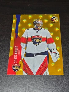 2021-22 Upper Deck Extended Spencer Knight HoloGrFx GOLD Florida Panthers RC - Picture 1 of 1