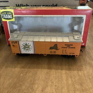 Life-Like Trains HO Scale Bicentennial Reefer State of New York NIB, (F22) - Picture 1 of 12