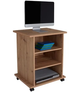 TV-Rack - Artisan Eiche - auf Rollen - Bild 1 von 3