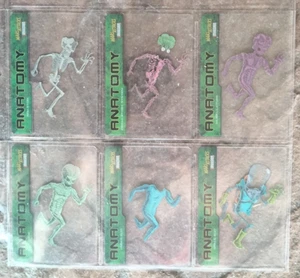 2013 Topps Mars Attacks! Invasion 6 Card Anatomy of a Martian Cel Set EX+ - Picture 1 of 4