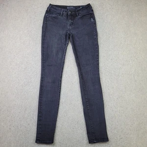 Silver Suki Mid Super Skinny Stretch Jeans Damen W27/L31 Schwarz Denim - Bild 1 von 14