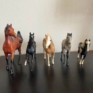 Vintage Breyer Horses Lot Of 5 Black Beauty Traditional Appaloosa Pony Foal - Picture 1 of 8