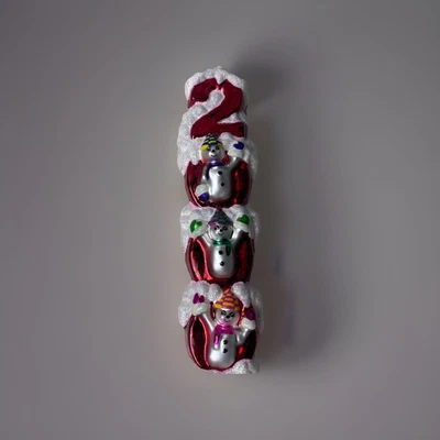 Christopher Radko Millenium Magic Jr Adorno de Navidad 2000 Caja Original Foto 1 de 4