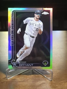 2025 Topps Chrome - Kris Bryant #248 Lightboard Logo Refractor Estuche Hit SSP - Imagen 1 de 2