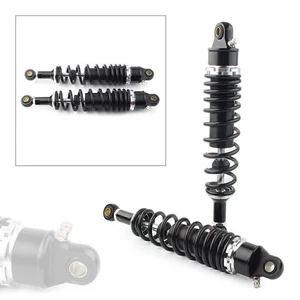 for Honda For Suzuki ATV Quad 340mm Rear Shock Absorber Suspension Round End - Picture 1 of 11
