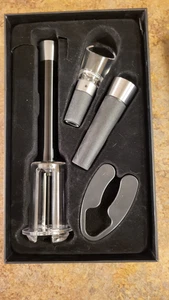 Tirrinia 4 Stück Luftdruck Weinöffner/Ausgießer/Stopfen  - Bild 1 von 3