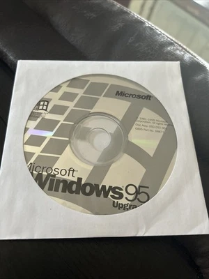 Microsoft Windows 95 Upgrade Installation CD-Rom Disc with / CD Key - Image 1 of 2