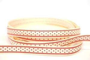 Ripsband Stern bedruckt 10 mm x 4 m - Bild 1 von 4