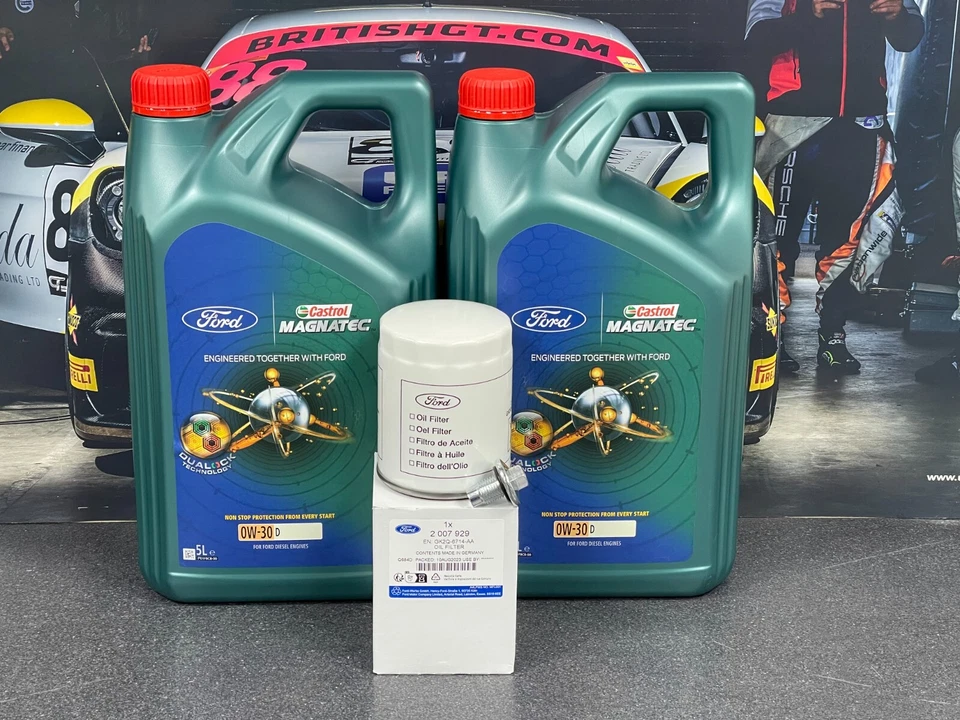 Transit Custom 2.0 Ecoblue OIL Service Kit *** GENUINE FORD OIL AND FILTER *** - Image 1 of 1